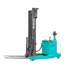Feeler battery stacker