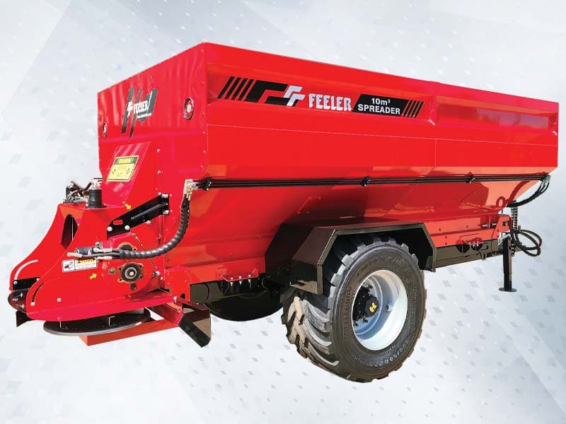 Feeler 10 cubic metre fertilizer spreader