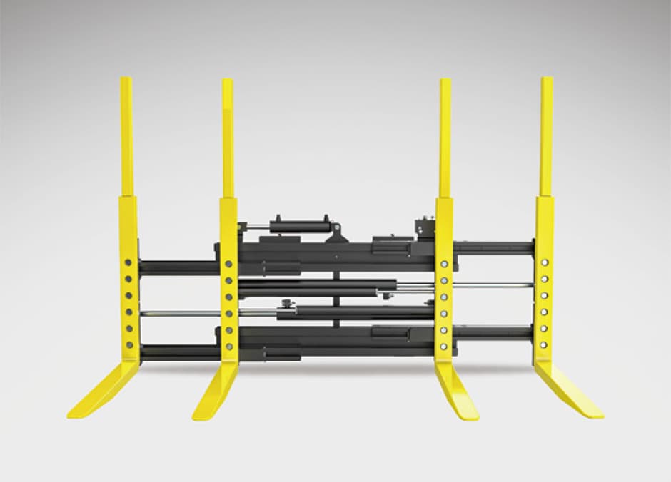 Single and double pallet handler