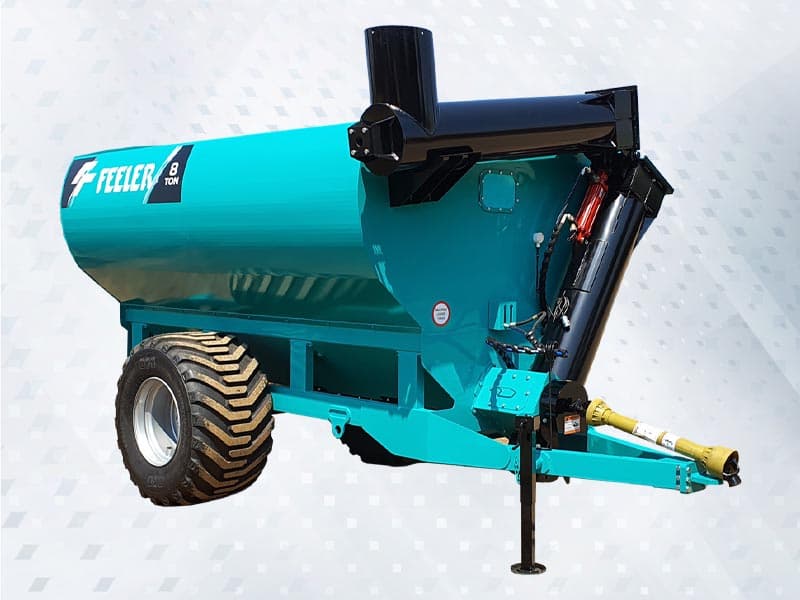 Feeler 8 ton dual transfer and fertilizer trailer